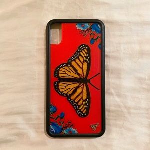 Wildflower Butterfly Phone Case iPhone Xs Max